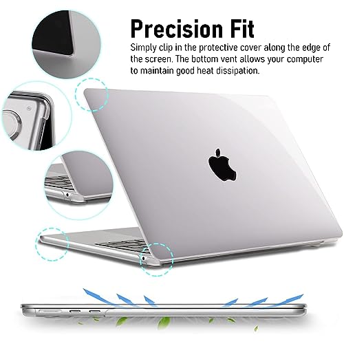ZORBES® Laptop Cover Compatible with 15 Inch MacBook Air M4 A3241 M3 A3114 M2 A2941 2025 2024 2023 Release Hard Shell Case with Keyboard Screen Clear Plastic Protector ZORBES® Laptop Cover Compatible with 15 Inch MacBook Air M4 A3241 M3 A3114 M2 A2941 2025 2024 2023 Release Hard Shell Case with Keyboard Screen Clear Plastic Protector
